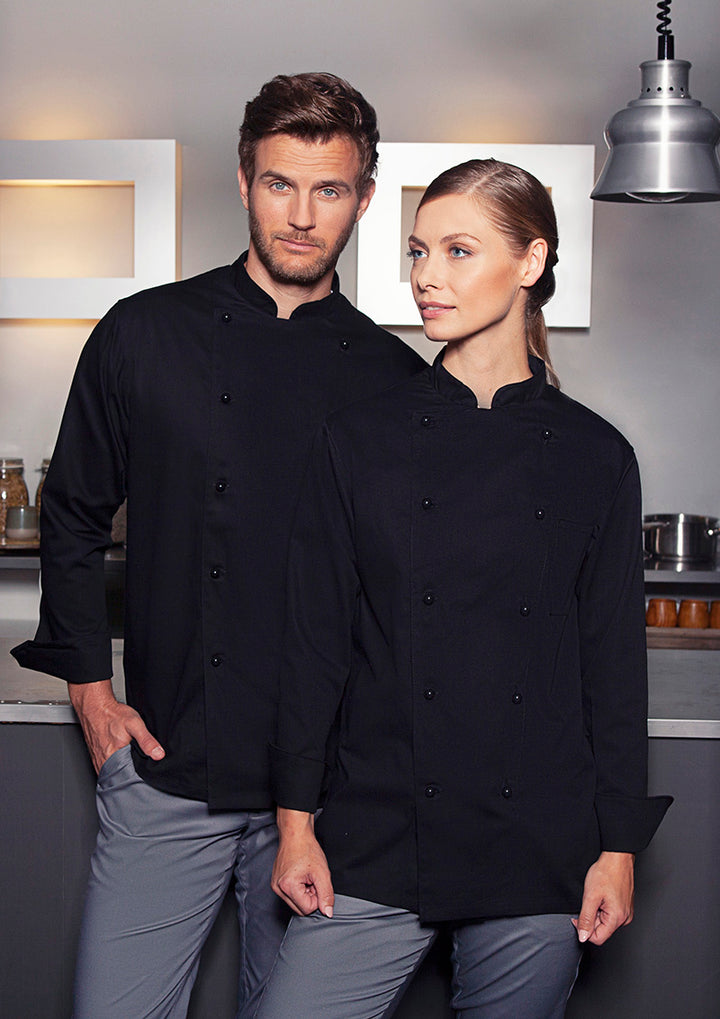 Karlowsky Kochjacke Basic BJM 2 Black