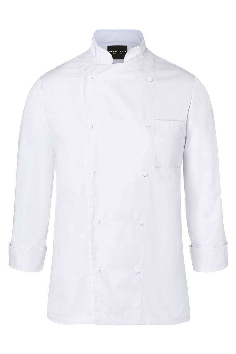 Karlowsky Kochjacke Basic BJM 1 White