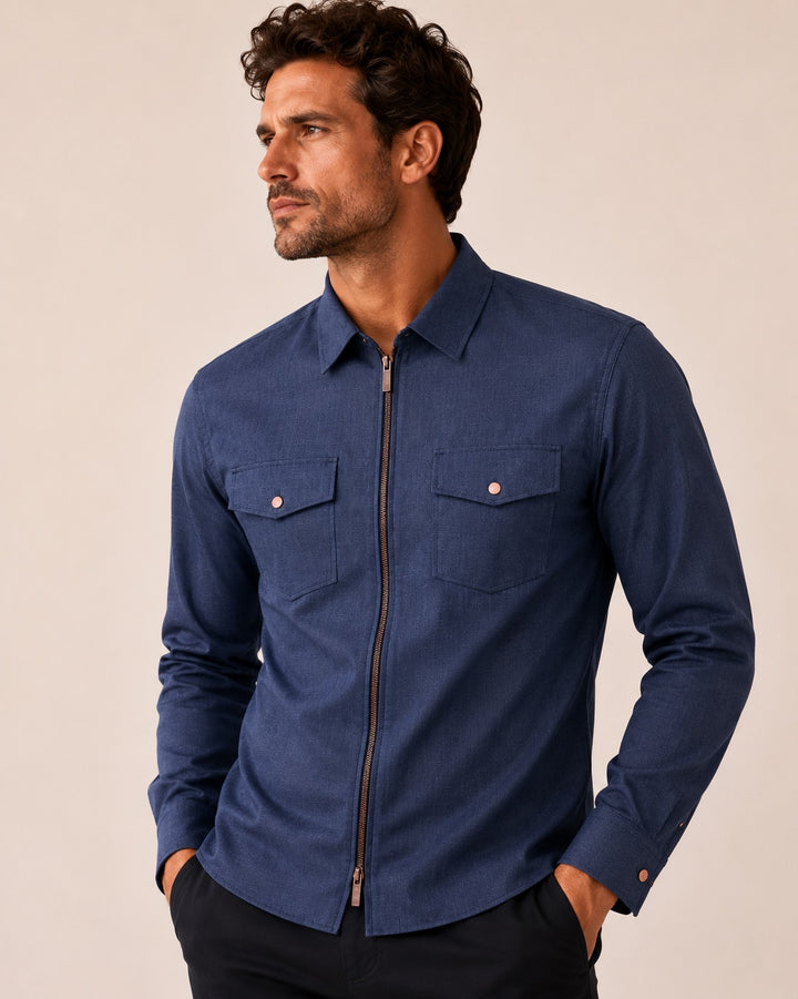 1864 Hemd blue Denham
