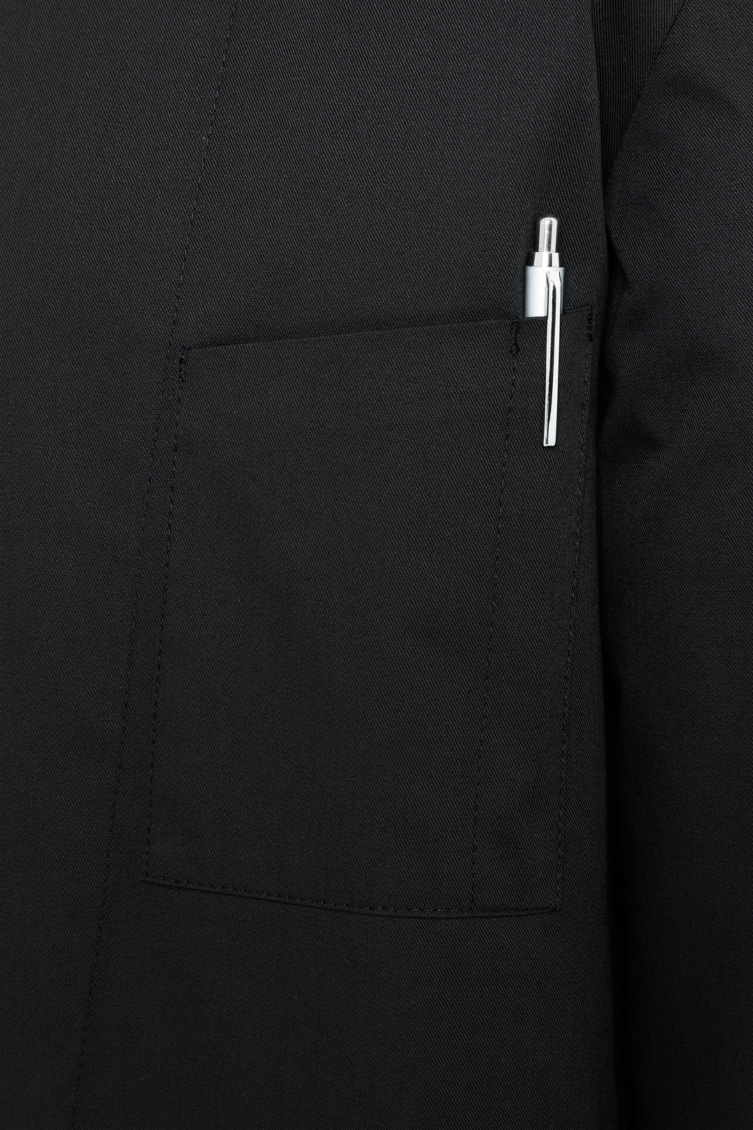 Karlowsky Langarm Herren-Kochjacke Lars in schwarz, Regular Fit JM 14-1-52
