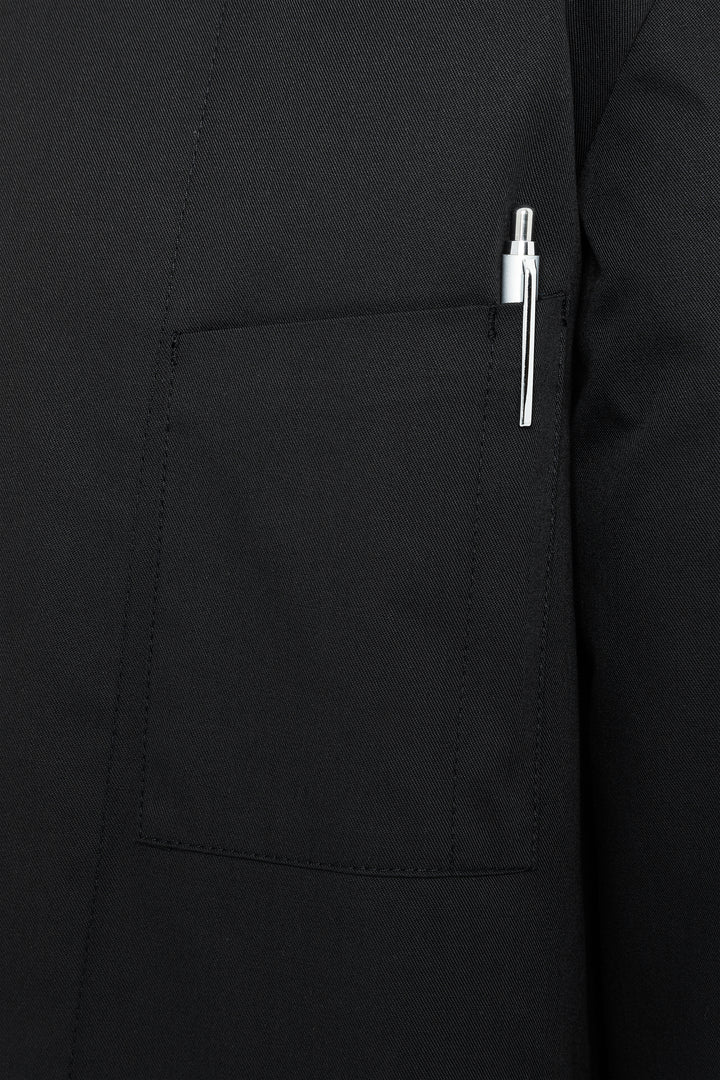 Karlowsky Langarm Herren-Kochjacke Lars in schwarz, Regular Fit JM 14-1-52