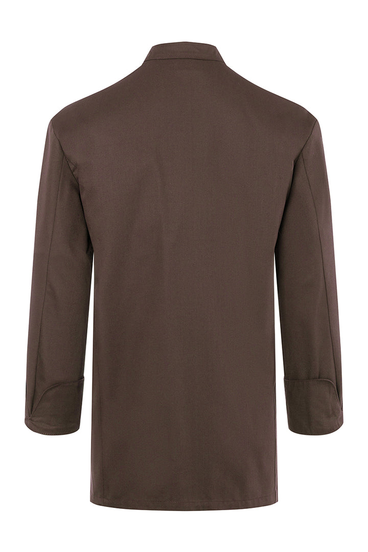 Karlowsky Langarm Herren-Kochjacke Lars in hellbraun, Regular Fit JM 14-28-52