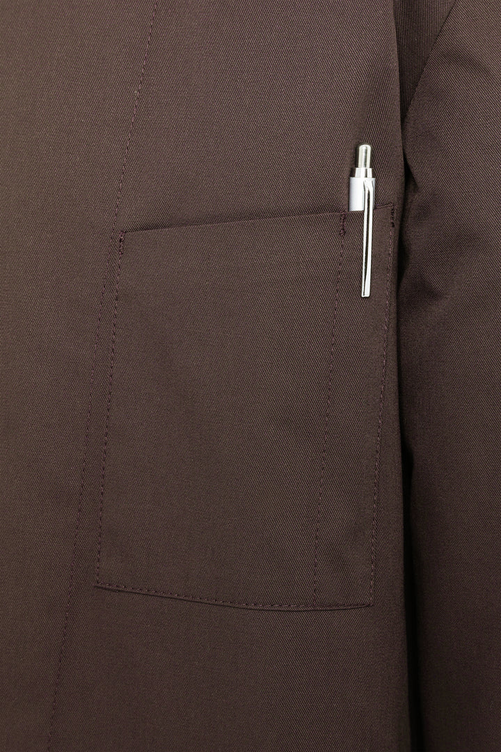 Karlowsky Langarm Herren-Kochjacke Lars in hellbraun, Regular Fit JM 14-28-52