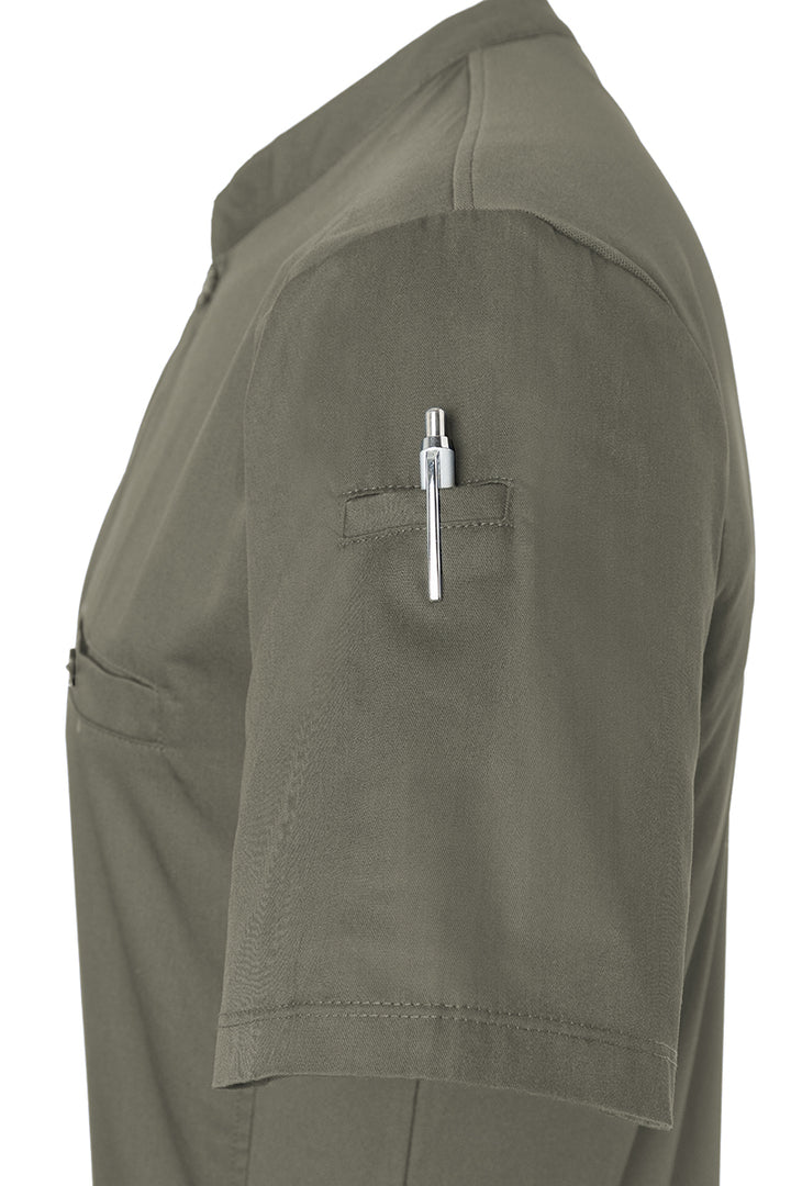 Karlowsky Koch T-Shirt Kurzarm TM 5-67-L olive, Slim Fit